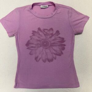 Wrapper Kids Lilac Floral Tee